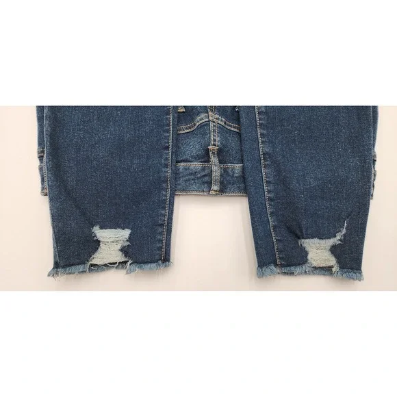 Sofia Jeans Rosa Curvy Skinny Ankle 14 Dark Wash NEW Super Hi-Rise Distressed - Picture 8 of 10